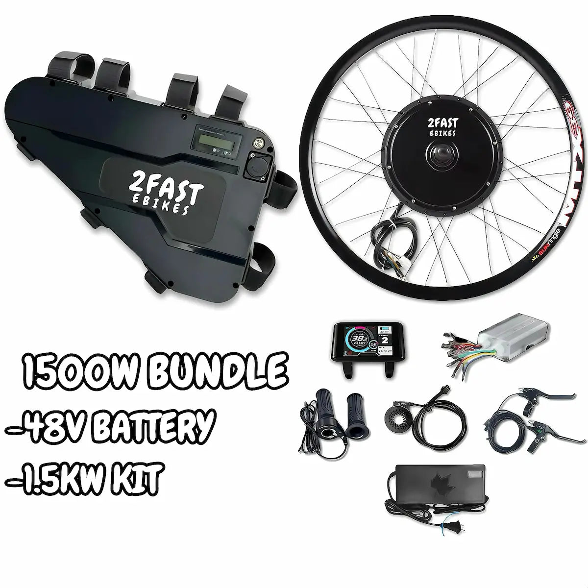 2Fast 1500W BUNDLE – 2Fast Ebikes